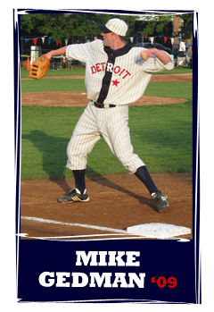 1920’s Detroit Stars uniform Mike Gedman