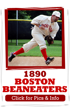 1890 Boston Beaneaters baseball uniform